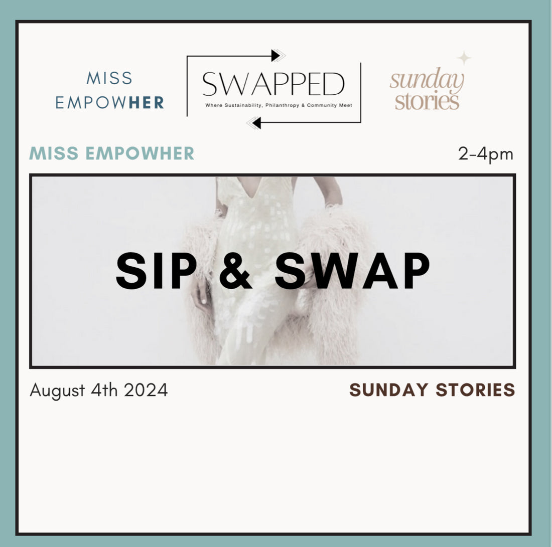 Miss EmpowHer X Sunday Stories Meetup NYC (8/4): Sip & Swap (In-Person Event)
