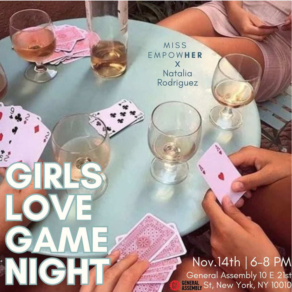 Girls Love Game Night (11/14): Professional Women's Mixer (In-Person Event)
