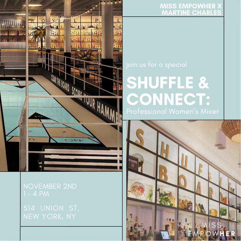 Shuffle & Connect (11/2) : Professional Women's Mixer (In-Person Event)