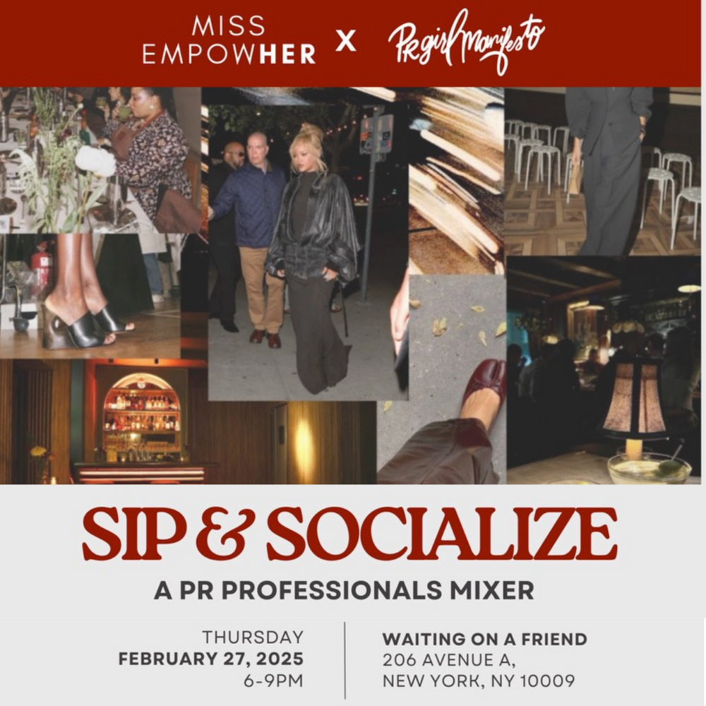 Sip & Socialize (2/27): A PR Professionals Mixer (In-Person Event)