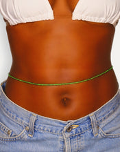 Load image into Gallery viewer, green african waist beads for women
